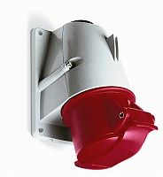 Розетка кабельная накладная ABB Easy-Safe 316RS6 16А 3P+PE 400В IP44 красный картинка 